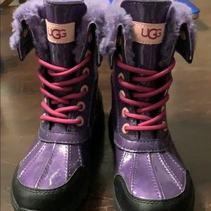 Purple UGG Waterproof Rain/ Winter boots